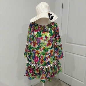 True Destinations Coverup - beautiful & vibrant colors,  NWT